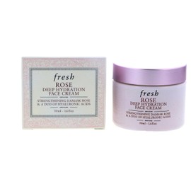 Fresh Rose Deep Hydration Strengthening Face Cream, 1.6 Ounce
