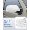 Rear view Mirror Fully Caps Covers Compatible with 2007-2014 Chevy