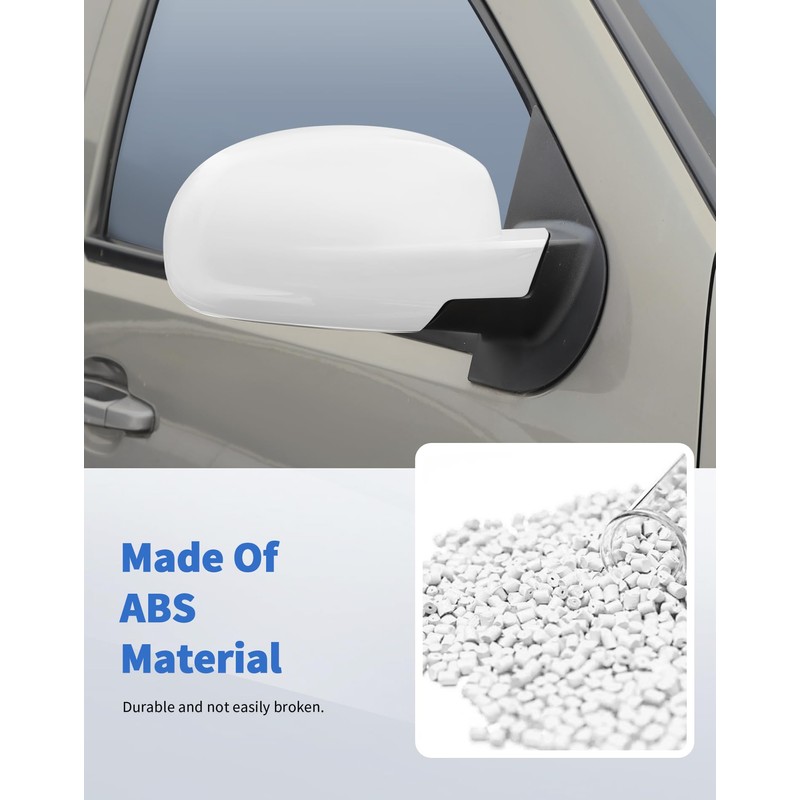 Rear view Mirror Fully Caps Covers Compatible with 2007-2014 Chevy