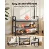 72-Inch Freestanding Coat Rack with Shoe Bench 2-Tier Storage Organizer