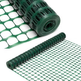 DOEWORKS Green Safety Netting Fence 100Ft X 4Ft Durable Uv Resistant For Construction ...