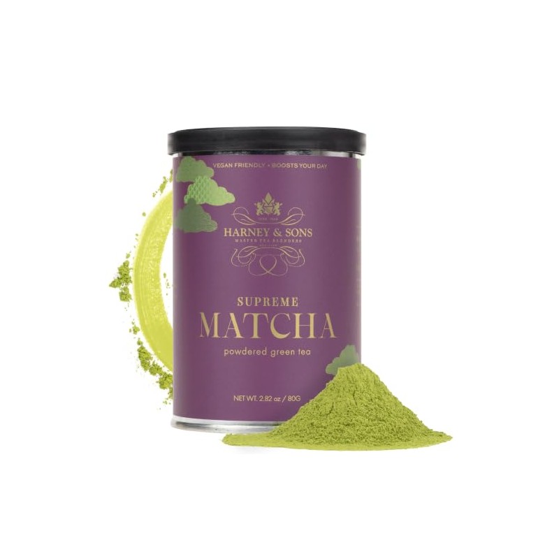 Harney & Sons Supreme Matcha Powdered Green Tea - 80g