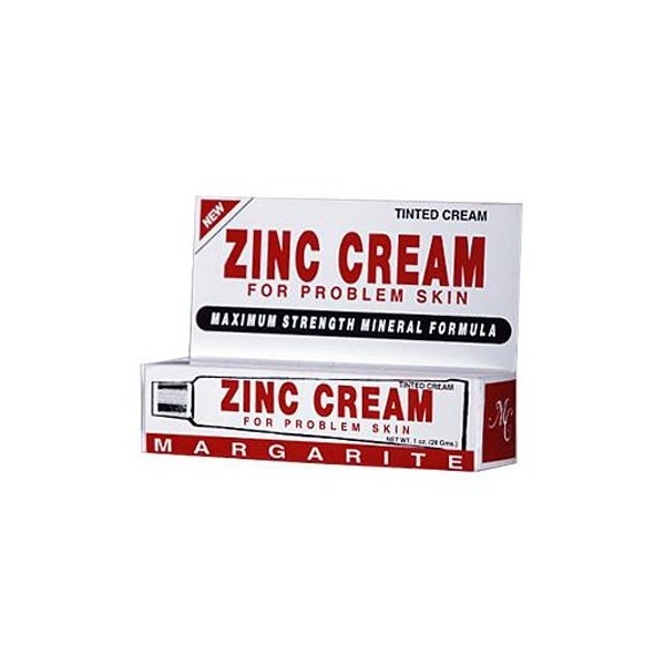 Margarite Cosmetics Zinc Cream 1 oz ( Multi-Pack)