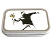 Knutty's Knobs Banksy Art Flower Thrower Slim Rectangular Hinged Lid
