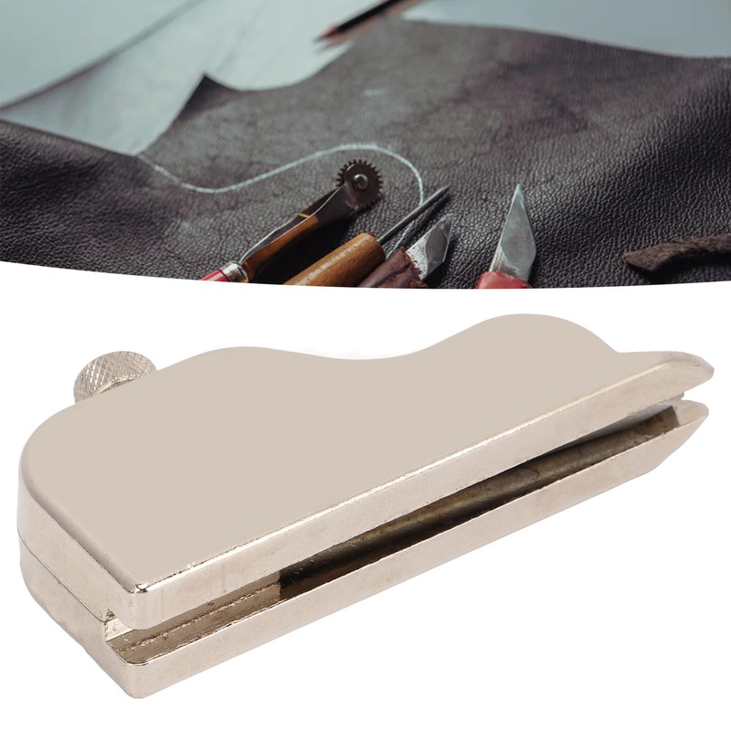 Leather V Shaped Groover Adjustment Stainless Steel Small Light DIY