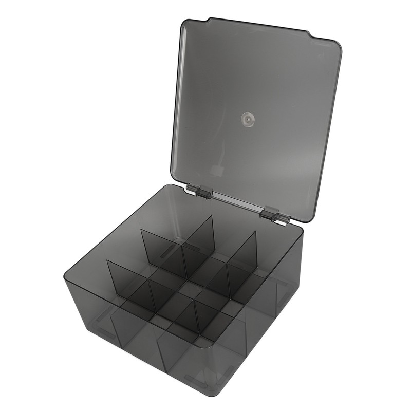 Flip Grids Storage Box Large Capacity Dustproof Easy Access Skincare