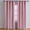 FANLI 2 Panels Star Blackout Curtains for Kid Girls Bedroom