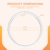 YBSVO Sausage Stuffer Spare Plunger Gasket for Vertical and Horzontal