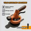 MUFASHA Tile Vibration Tool - 55Lbs Suction, 100-16000RPM Adjustable Frequency,