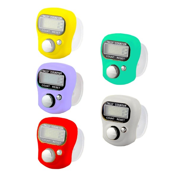 Electronic Finger Counter, Mini LCD Digital Display Hand Tally Counter