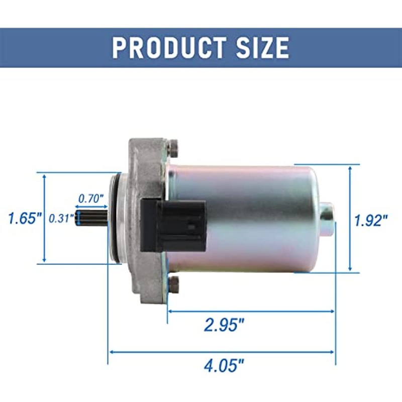 Jetunit Power Shift Control Motor Compatible with 2007-2021 Honda TRX420