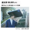 Moonbat Masu Men's Parasol, Square Folding Umbrella, Solid Color, 19.7