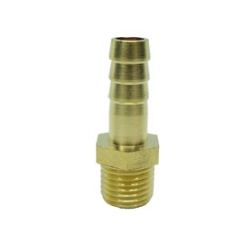 CDQBWKJGFJ 3 Pcs M12 x 1.25 Metric Male to Barb 5/16" or 8 mm Hose ID Brass Barbed Fitting Air Fuel Gas Boat