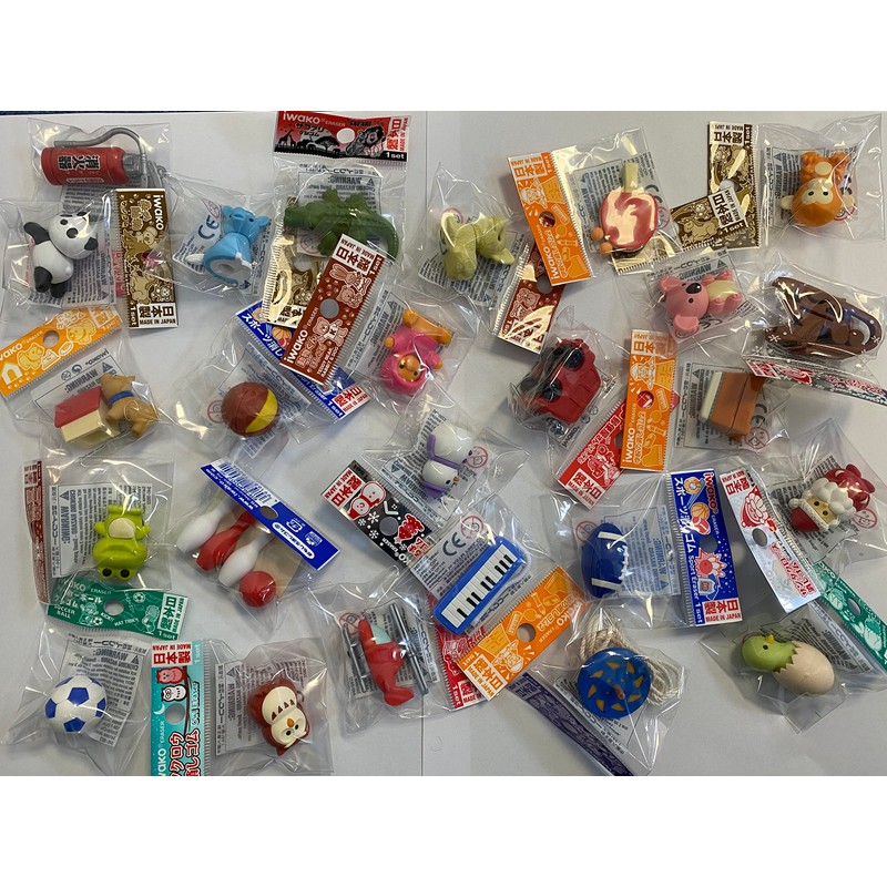 PartyErasers Iwako Erasers (Pack of 25)
