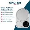 Salter Dual Platform Scale – Electronic Baking Scale, Stainless Steel,