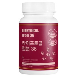 Lifetocol Iron 36 54g, 1 unit, 100 tablets / 라이프토콜 철분 36 54g, 1개, 100정