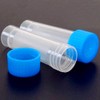 GTIWUNG Pack of 35 Plastic Tubes 5 ml with Lid,