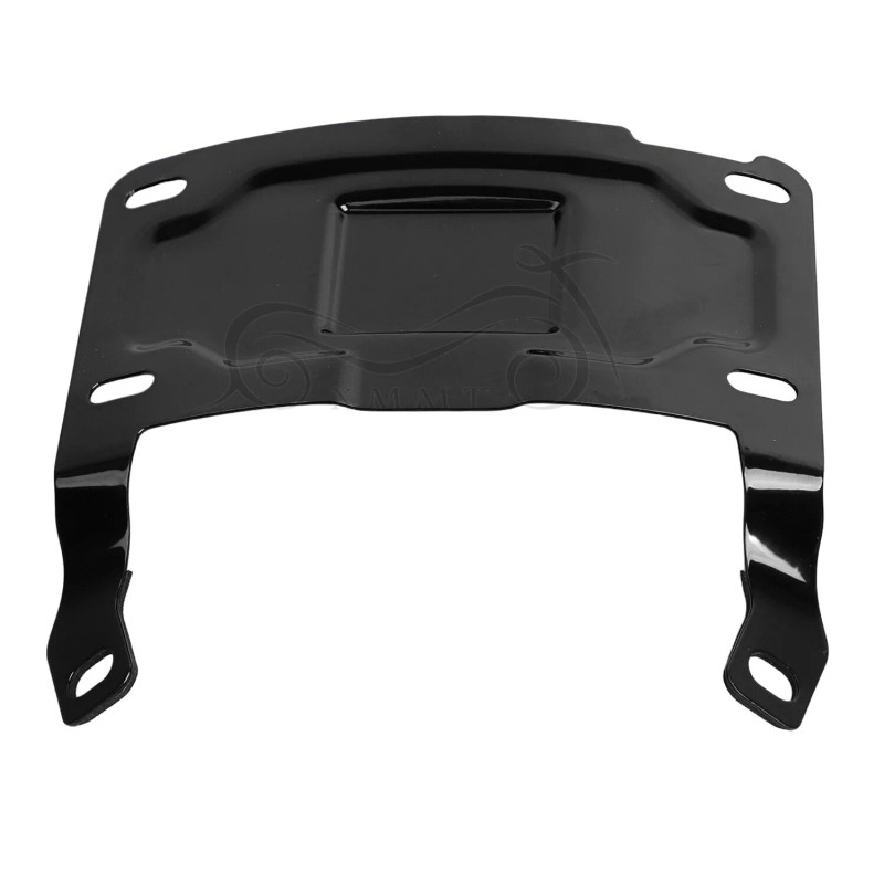 Unbranded Black License Plate Relocation Kit For Harley Fat Boy