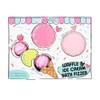 Bubble T Cosmetics Waffle and Ice Cream Bath Fizzer Set