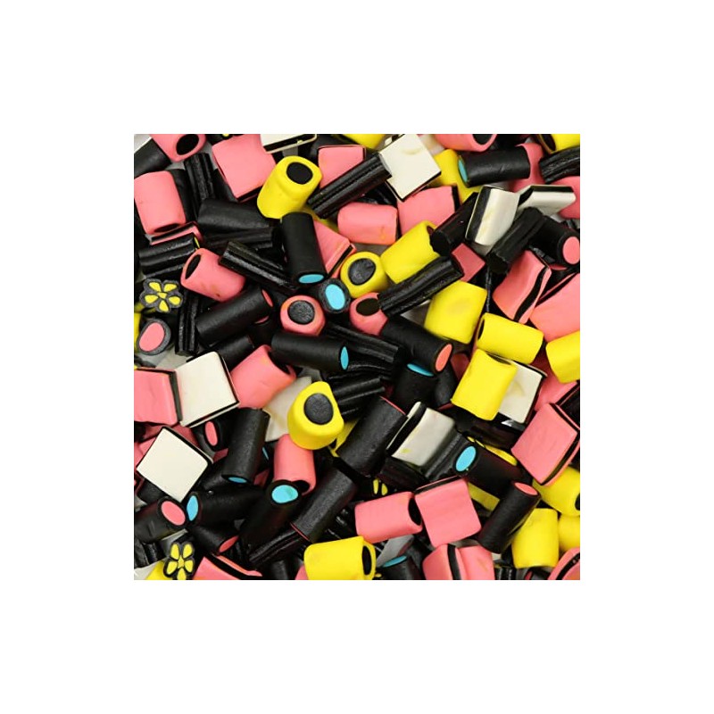 Smarty Stop Licorice Bite Gummy Candy (Allsort, 5 Pound (Pack