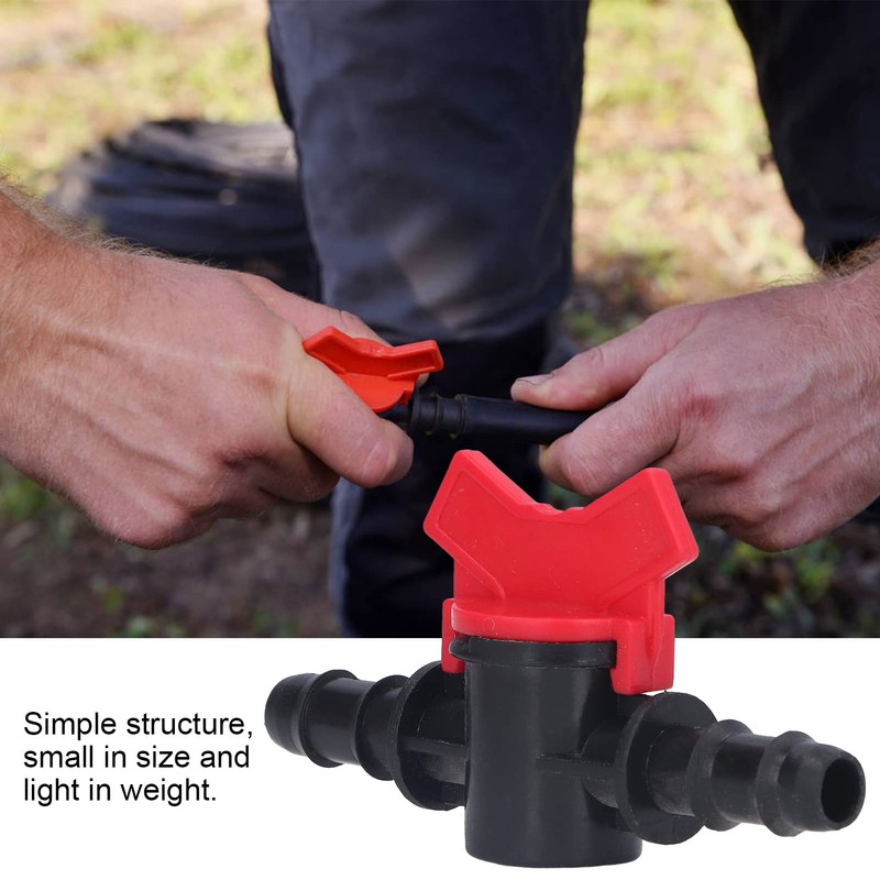 2-Pack Water Stop Regulator, 1M Ball Valve, 12mm Flow Control