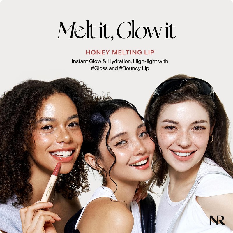 Nature Republic HONEY MELTING LIP (05 PLUM) SOFT LIP STICK,