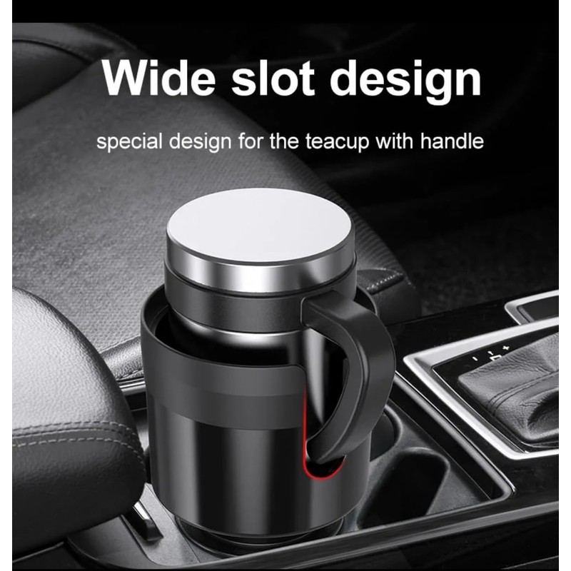 Car Cup Holder Expander - Fits Hydro Flasks 32/40 oz,