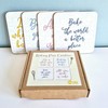 Crumbs by Collette Baking Pun Coasters - Boxed Gift Set
