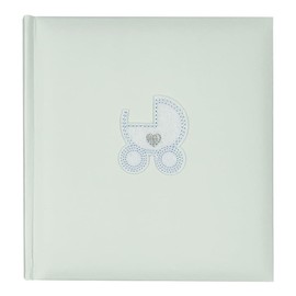 Profile Australia Pram Blue Photo Album | Baby | 200 4x6in (10x15cm) Photo Capacity | Acid Free