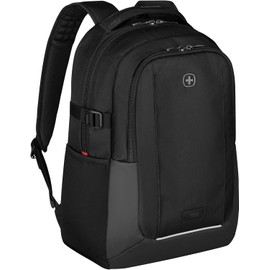 Wenger, XE Ryde, 16'' Laptop Backpack with Tablet Pocket, Black, Black, 16", Casual