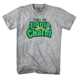 Chowdaheadz Full Of Liquid Charm T-Shirt - Unisex Vintage Tee Soft Cotton Blend