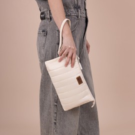 Montana West x Lee Wristlet Purses for Women Quilted Puffer Wristlet Wallet Pouch Clutch Handbag LEE49-004TN