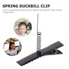 Abaodam 100pcs Duck Bill Clips with Spring Metal Hair Clips