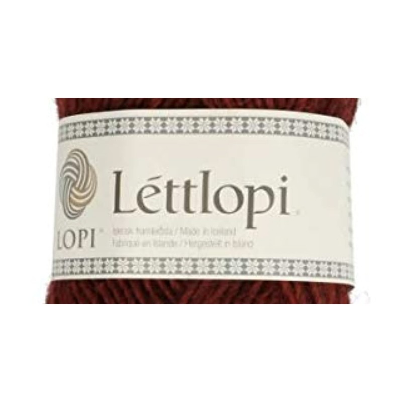 Álafoss 1522-9431 Yarn, Brick Heather, 50g/1.75oz. 100m/109yd, 100 m