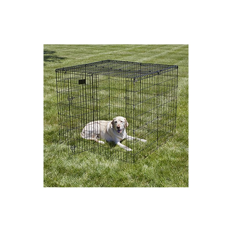 MidWest Homes for Pets Dog Exercise Pen Wire Mesh Sunscreen