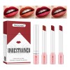 Set De Esmalte Labial Hidratante Mate De 4 Piezas