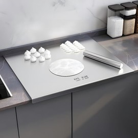 Stainless Steel Cutting Board,Cutting Boards for Kitchen,Chopping Board,Large Cutting Board for Chopping Meat,Vegetables,Fruits,Cheese - 19.69 * 15.75in