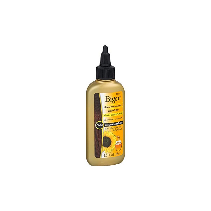 Bigen Sem- Permanent Hair Color Brown BSPCHB3, Medium Cherry, 3