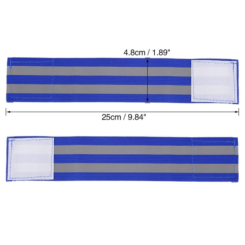 X AUTOHAUX 4 Pcs Reflective Bands for Wrist Reflective Wristbands