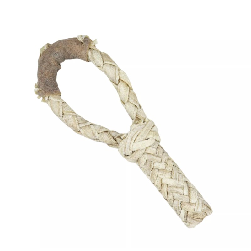 M-Royal Saddles Charro Natural Rawhide Rope Soga Lariat Hondilla