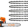 5Pack Stihl Chainsaw Chain 16 Inch Fits Stihl 61PMM355, MS