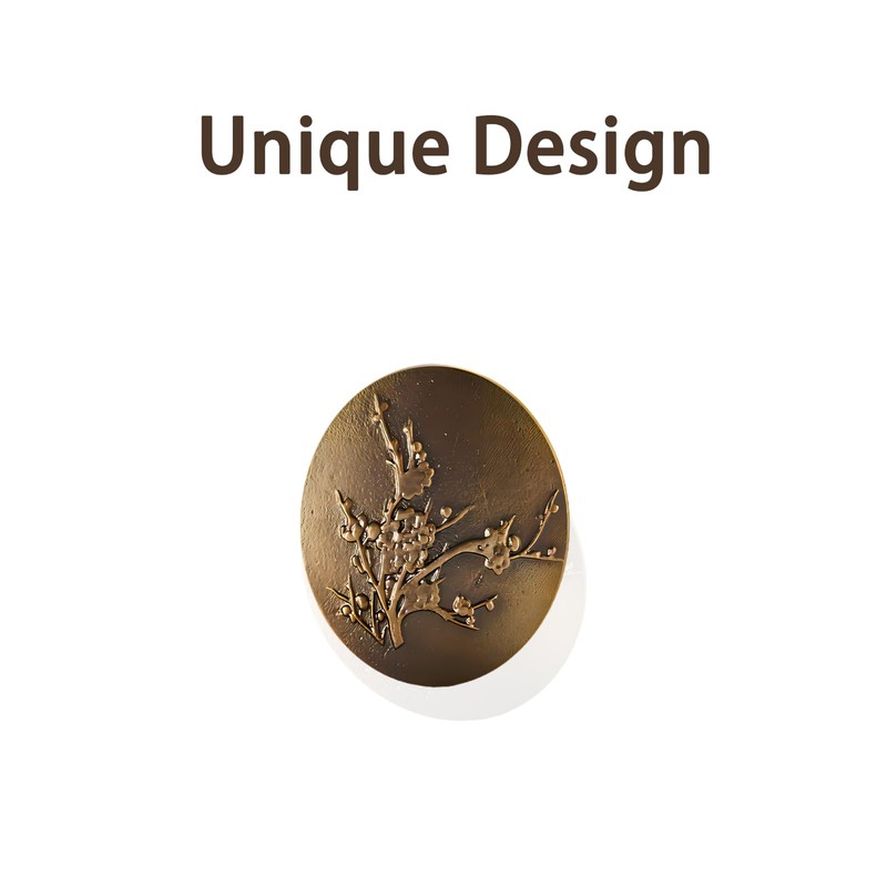 Engraved Antique Brass Pop Up Bathroom Sink Drain Strainer Stopper