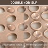 Mofonky Shower Mat Non Slip: 35.4" x 23.6" Large PVC