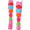 MySocks Unisex Knee High Argyle Socks - 37-41