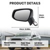 Left Driver Side Mirror Compatible with Toyota RAV4 2019 2020