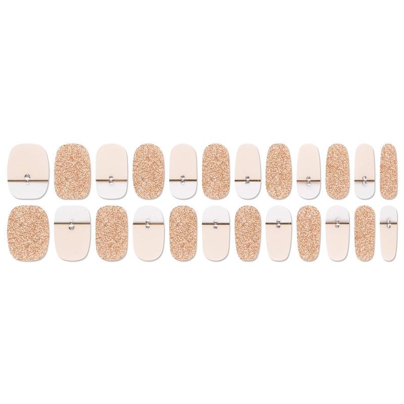 Gelato Factory Nail Fit EB013 Elegant Beige 24 Pieces