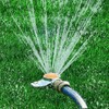 Metal Spot Sprinkler, 360 Degree Square Circle Pattern Sprinkler with