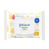 Johnson's Hand & Face Portable Wipes 25 count Alcohol Free