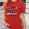 Women‘s Valentine Teacher T-Shirts My Class is Full of Sweet