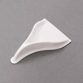 KUAFU Universal Fairing Fins Kit Stick-on Vortex Generator Air Foils for Trucks, Trailer, RV Spoiler Wing White PP Plastic 20Pcs